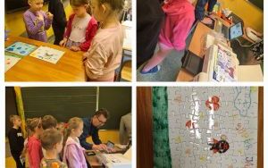 Klasa 2d podczas warsztatów