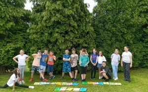 Uczniowie klasy 3a z hasłem Zachowaj Trzeźwy Umysł